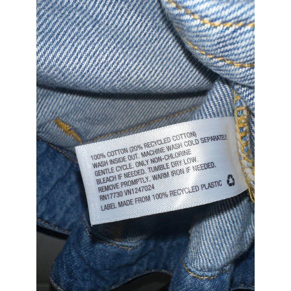 Future Collective Gabriella Karefa-Johnson Denim Jean Jacket Size Small - Picture 11 of 14
